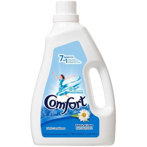 2L Comfort 7 in 1 Touch Of Love With Daisy Fresh Scent Fabric Conditioner