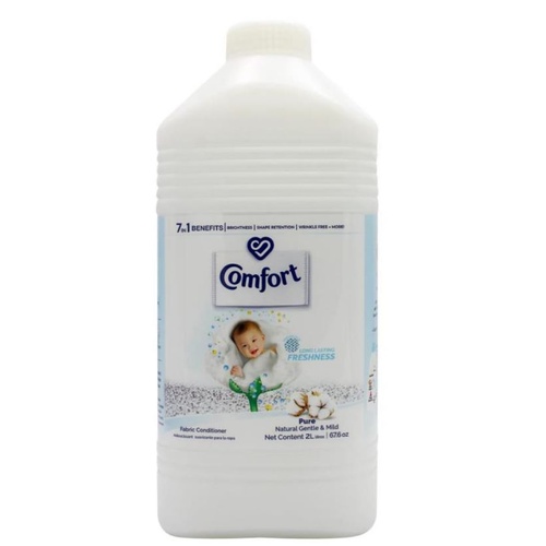 Comfort Fabric Conditioner Pure Natural Gentle & Mild 2L