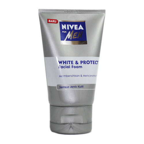Nivea For Men White & Protect Facial Foam 100ml