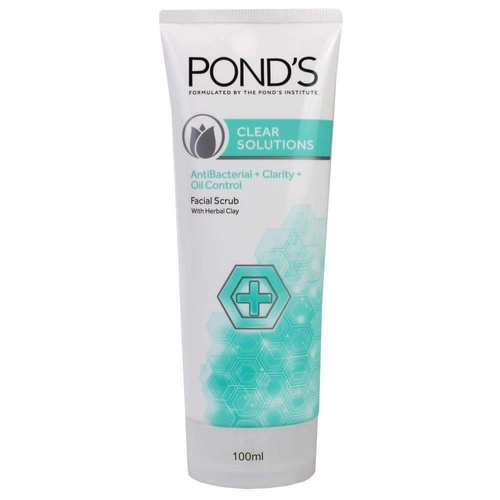 Pond's Anti Bacterial+ clarity+Oil control Facial Scrub 100g