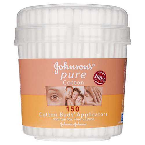 Johnsons Pure Cotton Buds Applicators 150pk