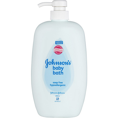 Johnsons Baby Bath Soap Free 800mL