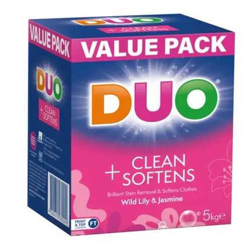 Duo Concentrate Front & Top Loader Wild Lily & Jasmine 5kg