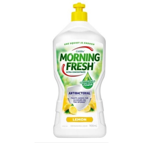 Morning Fresh Ultra Concentrate Antibacterial Dishwashing Liquid Lemon 900ml