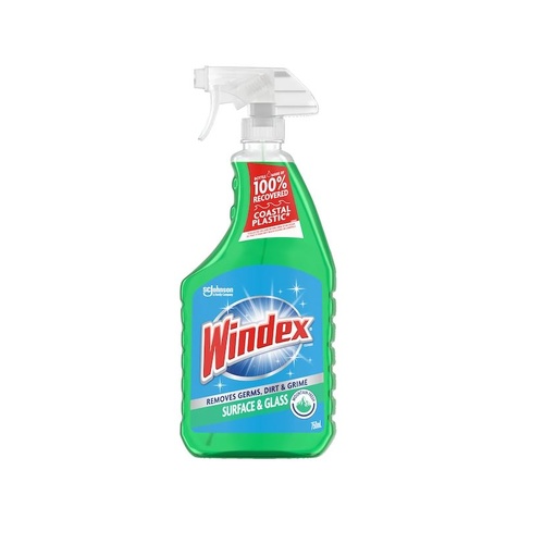 Windex Surface & Glass Cleaner Trigger Spray 750ml