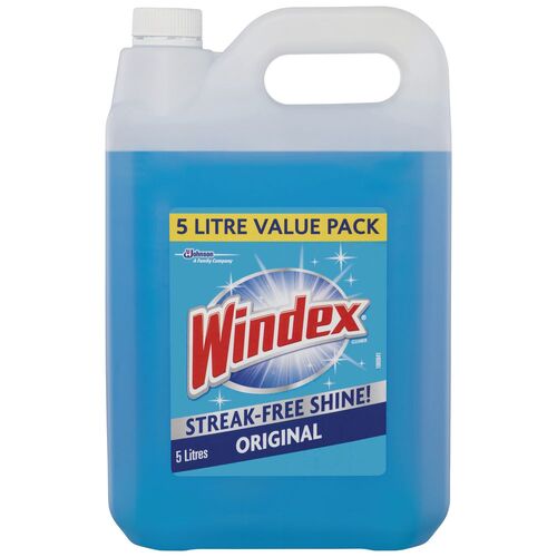 Windex Glass Cleaner Super Value Pack 5Lt
