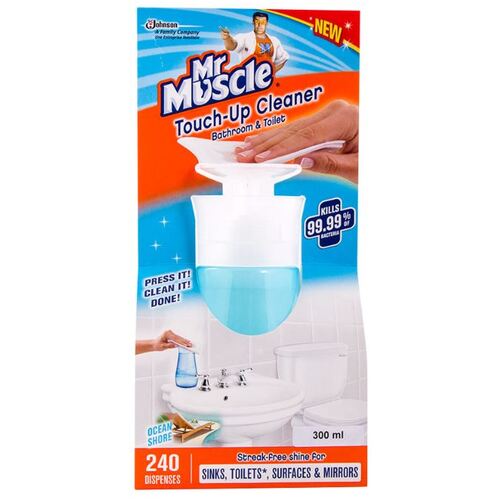Mr Muscle Touch-Up Bathroom Cleaner Ocean Oasis 300ml