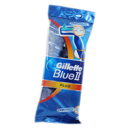 Gillette Blue II Plus Razors 5pk