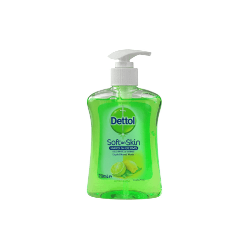 Dettol Soft On Skin Liquid Hand Wash Lemon & Lime 250ml 
