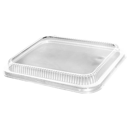 Foil -  3980 Foil Tray Clear Plastic Dome Lid (ONLY) CTN 100pcs