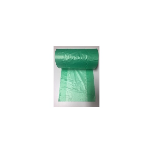 Produce Plastic Roll Bags Gusset Green