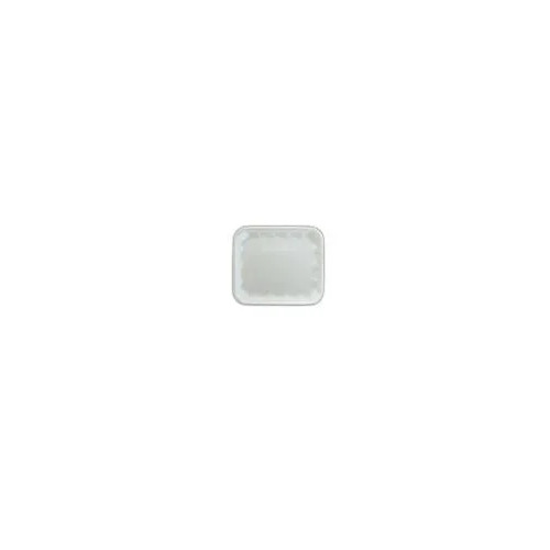 125PK Foam Tray Shallow 6" x 5" White