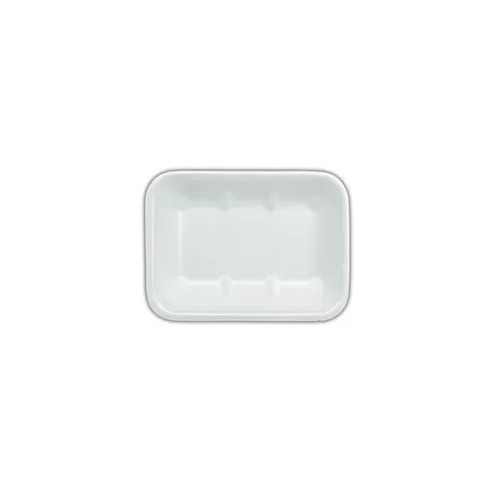 720PC/CTN Foam Tray Deep 7" x 5" White