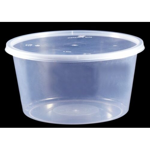 Takeaway Container Round 4000ml With Lid 90CTN