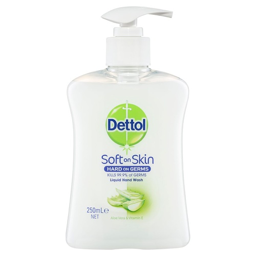 Dettol Soft On Skin Aloe Vera & Vitamin E Hand Wash 250mL