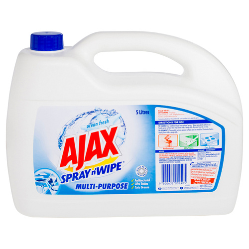 Ajax Spray n' Wipe Ocean Fresh Multi-Purpose 5Lt