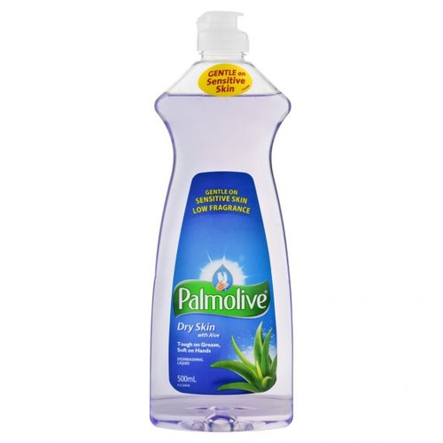 Palmolive Dishwashing Liquid With Aloe For Dry Skin 500ml