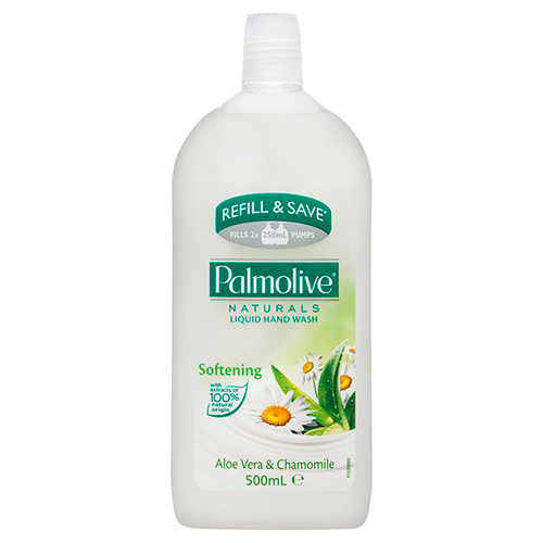 Palmolive Naturals Liquid Hand Wash Aloe Vera With Chamomile Refill 500ml