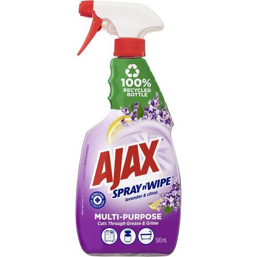 Ajax Spray n' Wipe Lavender & Citrus Multi-Purpose 500ml