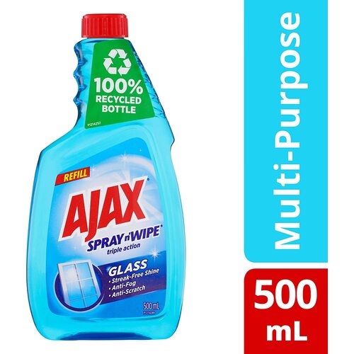 Ajax Triple Action Glass Refill 500ml