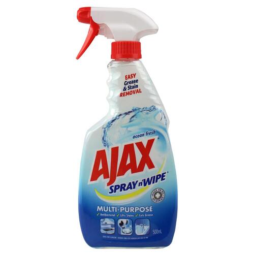 Ajax Spray n' Wipe Ocean Fresh Multi-Purpose 500ml