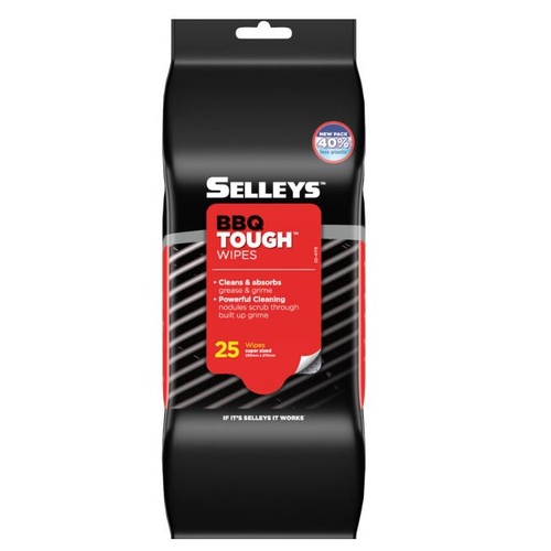 Selleys BBQ Tough 25 Wipes