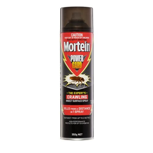 Mortein PowerGard 350g Crawling Insect Surface Spray 