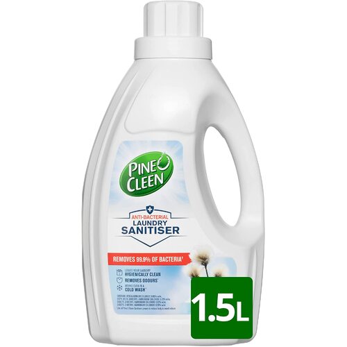 Pine O Cleen Anti Bacterial Laundry Sanitiser Fresh Cotton 1.5L