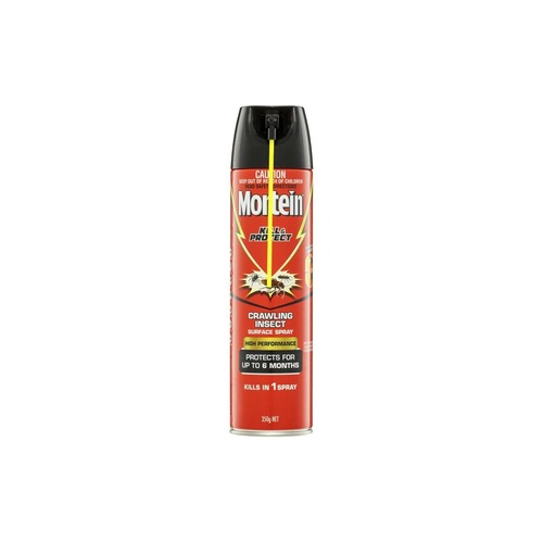 Mortein Kill & Protect Crawling Insect Surface Spray 350g