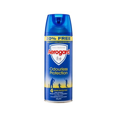 Aerogard Odourless Protection Insect Repellant Spray 300g