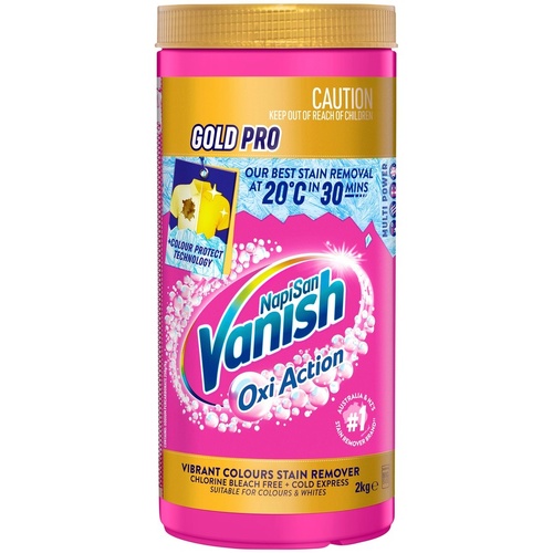 Vanish Napisan Gold Oxi Action Stain Remover 2kg