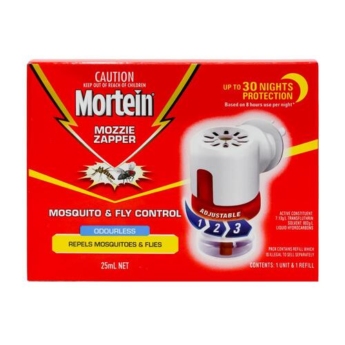 Mortein Peaceful Nights Mosquito Refill & Fly Plug In Prime 25ML