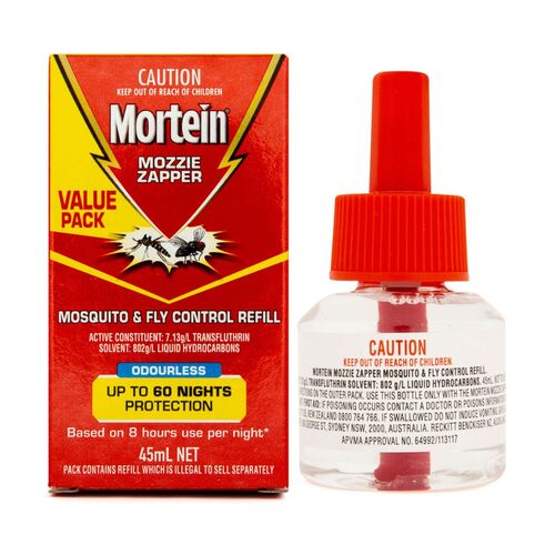 Mortein Mozzie Zapper Mosquito & Fly Control 45ml