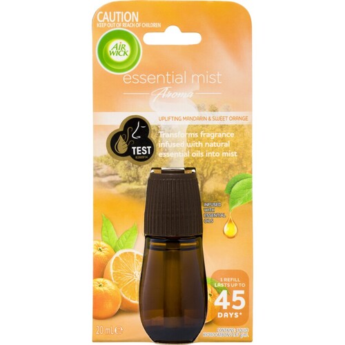 Air Wick Essential Mist Refill 20mL - Mandarin and Sweet Orange