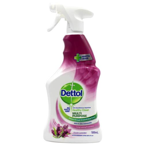 Dettol Healthy Clean Multipurpose Spray Fresh Lavender 500ml