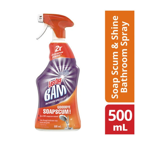 Easy Off BAM Power Grime & Soap Scum Cleaner Trigger Spray 500ml