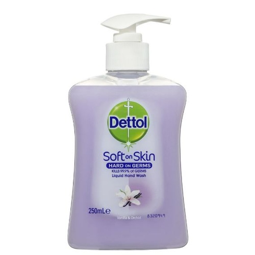Dettol Soft On Skin Vanilla & Orchid Hand Wash 250mL