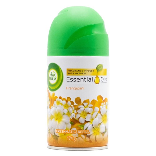 Air Wick Essential Oils Freshmatic Air Freshener Frangipani Refill 174g