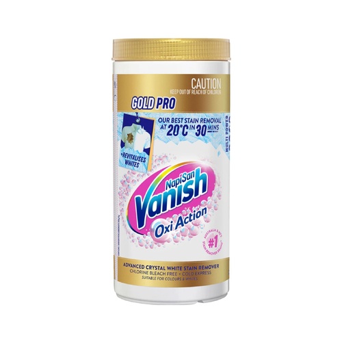 Vanish Napisan Gold Oxi Action Crystal White Stain Remover 2kg