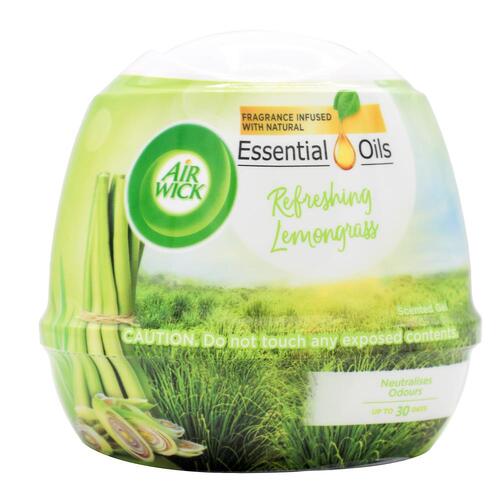 Air Wick Essential Oils Refreshing Lemongrass 180g