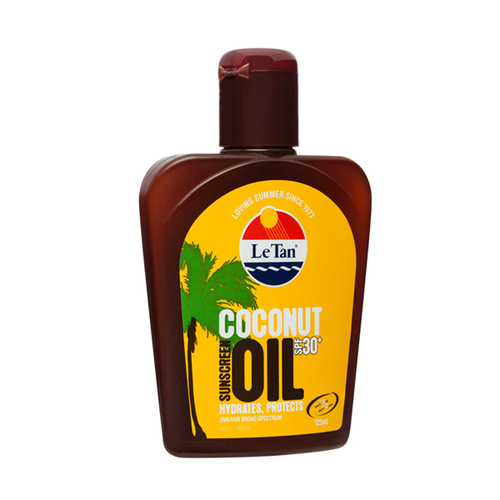 Le Tan Sunscreen Coconut Oil SPF 30+ 125ml