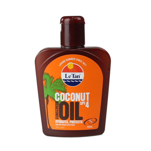Le Tan Coconut Sunscreen Oil SPF 4 125ml