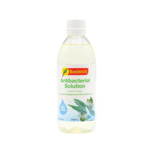 Bosistos 250ml Antibacterial Solution With Pure Eucalyptus And Leon Myrtle Oil