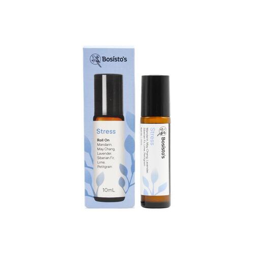 Bosistos Roll On Essential Oil for Stress 10mL