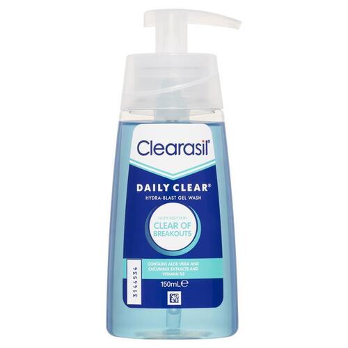 Clearasil Daily Clear Face Gel Wash 150 ml