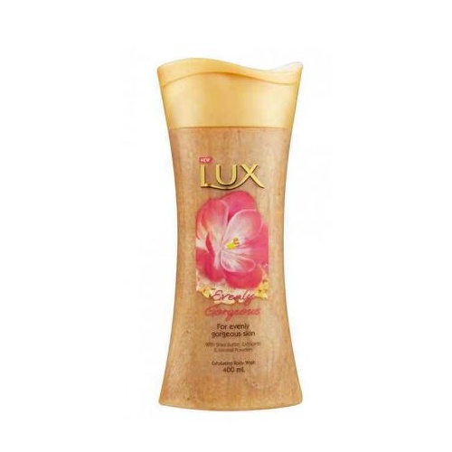 Lux Evenly Gorgeous Exfoliating Body Wash 400ml