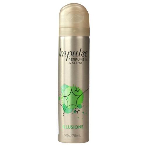 Impulse Perfume In An Aerosol Illusions 75ml