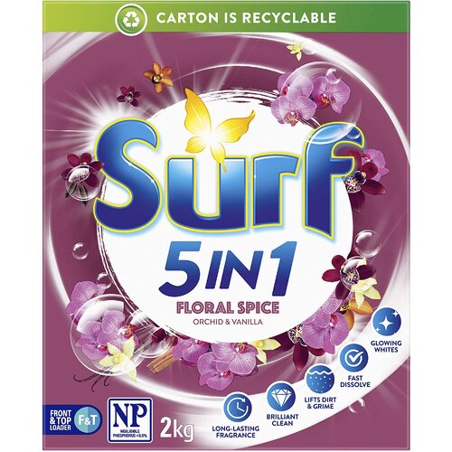 Surf Concentrate Top Loader Spring Meadow White Lilies & Cherry Blossom 2kg