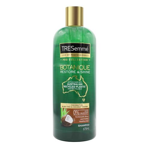 TRESemmé Pro Collection Shampoo Botanique Restore and Shine 675ml