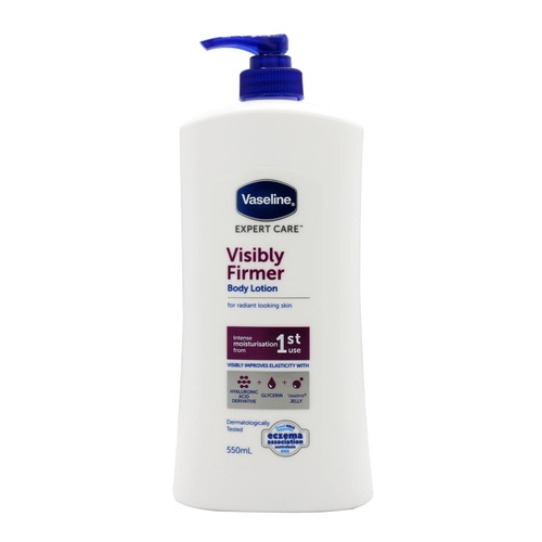VASELINE 550mL BODY LOTION EXPERT CARE VISIBLY FIRMER